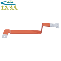 Boîtier de distribution de bus électrique en aluminium massif série 1050, durable, plaqué étain et revêtu par poudrage, pour applications électriques