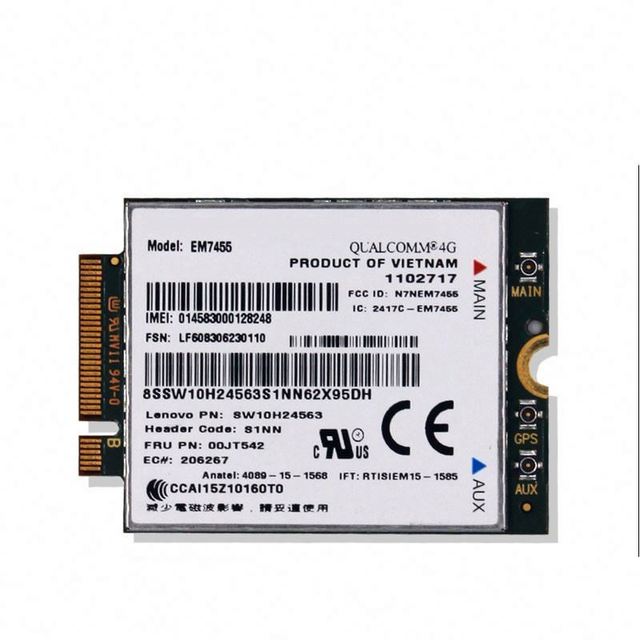 2017 New hot sell Sierra embedded wireless module EM7455 EM7430 EM7305 3G 4G LTE GPS Module