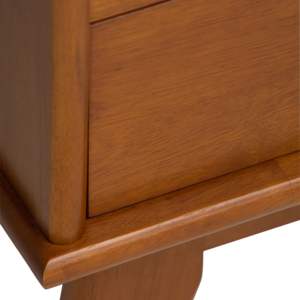 DB Draper Mid for Century Wide Bibliothèque et unité de rangement Teck Marron-pour la maison, le bureau, le salon, la chambre ou l'école - Product Image 4