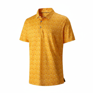 Venta al por mayor de camisetas Polo de manga corta, camisetas polo de golf impresas, camiseta Polo de media manga - Product Image 1