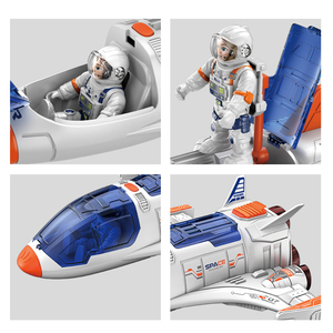 Set de Juego Interactivo de la Estación Espacial con Figuras, Escenario de Juego de Exploración Espacial para Niños, Juego Educativo - Product Image 3