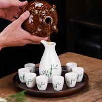Kit de tasses à vin en porcelaine ESTICK, style japonais, pour liqueurs, maison, hôtel, restaurant, cérémonie du thé, cadeaux, en porcelaine fine
