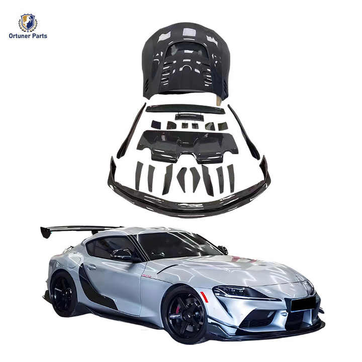 V Style Carbon Fiber Bodykit for Toyota for Supra A90 A91 Mk5 Front Lip ...