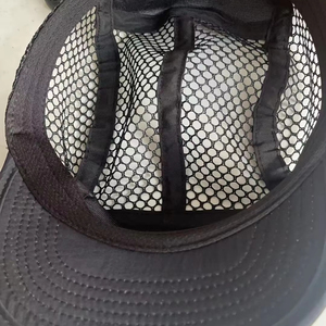 Mũ chạy bộ 5 tấm lưới thoáng khí chất liệu polyester, kiểu dáng không cấu trúc, có logo phản quang tùy chỉnh, thích hợp cho hoạt động ngoài trời - Product Image 4