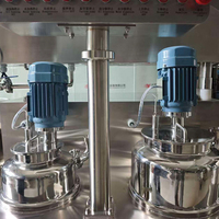 Homogénéisateur sous vide à cisaillement élevé pour mayonnaise, mélangeur émulsifiant pour confiture de fraises, machine de fabrication alimentaire, mélangeur émulsifiant à cisaillement élevé