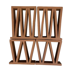 <span class=keywords><strong>Mattoni</strong></span> <span class=keywords><strong>Decorativi</strong></span> in Terracotta a Forma di M, Blocchi Forati per Pareti Divisorie, <span class=keywords><strong>Mattoni</strong></span> Artistici per Giardino e Terrazza - Product Image 4