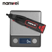 Broyeur électrique rechargeable pour le bricolage, mini perceuse rotative à gravure fine avec câble de données USB