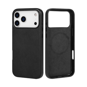 Оригинальный кожаный чехол из ПУ-кожи Napa с логотипом на заказ для iPhone 15, 16, 17 Air Pro Max с поддержкой беспроводной зарядки - Product Image 1