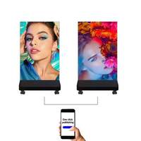 Schermo LED Portatile per Poster, Display Digitale a Parete Video LED per Promozioni in Negozi e Centri Commerciali