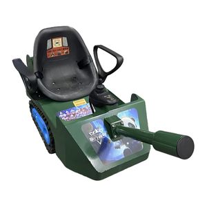 Veicolo Cingolato Elettrico Fuoristrada per Bambini Simile a un Go-Kart con Cingoli in Gomma Aggiornamento Antiribaltamento Nuove Condizioni Veicolo Utilitario da Spiaggia - Product Image 6