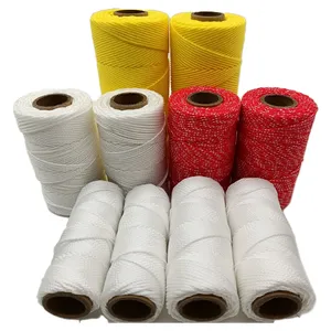 18# 700ft Yellow Braided Mason Line DIY Hand-woven Gift Wrap Packing Rope