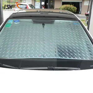 Laser Thicken Car Cardboard Sun Shades Foldable Car Sunshade