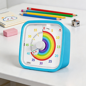 Temporizador Visual Yunbaoit para Niños, Herramienta de Gestión del Tiempo, Cuenta Regresiva, Temporizador Pomodoro, Temporizador de Cocina, Temporizador Visual Silencioso para Estudio - Product Image 1