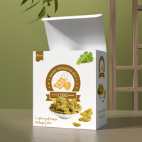 Boîte en carton PLA pour fruits secs Boîte en carton pour fruits secs Emballage de raisins secs Boîte en plastique ondulé