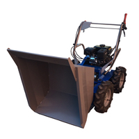 Howo agricole Mini Dumper 500kg auto-chargement Mini chargeur entraînement sur chenilles déplacement essentiel moteur pompe seau utilisation de jardin