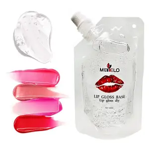 100G 200G Zak Clear Gel Kleur Beauty Groothandel Private Label Shine Matte Kit Versagel Lipgloss Base