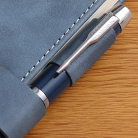 Carnet de notes portable A5 avec boucle magnétique, bloc-notes à insertion latérale, accessoire de papeterie pour le bureau et l'école