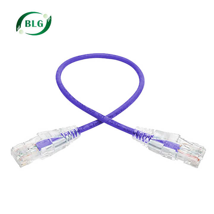 Wholesale high quality rj45 cable cat6 cat6a 1m 3m 5m 10m ultra thin network patch cable