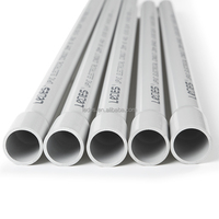 AS/NZS 2053 HD Solar Rigid Conduit 25 mm Abu-abu Plastik Kabel Surya PVC Solar T Conduit