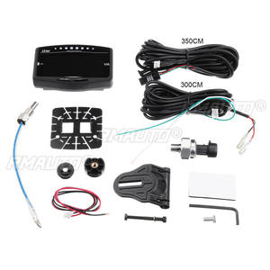 Nuevo Medidor Digital LCD Universal 5 en 1 de 12v/24v para Camiones y Automóviles, Medidor de Presión de Aceite, Voltímetro, Temperatura del Agua, Medidor de Combustible, Tacómetro - Product Image 2