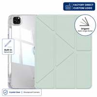 Étui de tablette durable, résistant aux chocs, étanche à l'eau et à la poussière, en PU, PC, TPU, avec couverture magnétique détachable pour iPad 10,2 pouces 2019 2020 2021