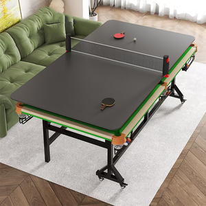 Venta caliente tablero compuesto <span class=keywords><strong>mesa</strong></span> <span class=keywords><strong>de</strong></span> billar uso doméstico comercial <span class=keywords><strong>plegable</strong></span> con billar <span class=keywords><strong>y</strong></span> <span class=keywords><strong>ping</strong></span> <span class=keywords><strong>pong</strong></span> - Product Image 5