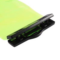 Walkie Talkie bolsa impermeable transparente para playa Surf con cordón Radio a prueba de lluvia a prueba de arena funda protectora suministros