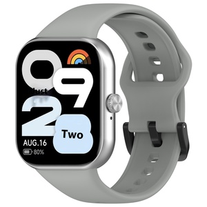 สายนาฬิกา Yida Classic Red Rice Move แบบระบายอากาศ ทำจากซิลิโคน FKM พร้อมหัวเข็มขัดสแตนเลส สีชมพู สำหรับนาฬิกา REDMI - Product Image 4