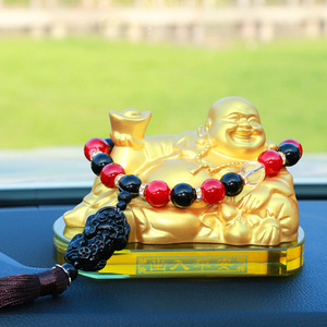 Maitreya Buddha <b>Car</b> Perfume Gold Plated 5-10ml Seating <b>Fragrance</b> <b>Diffuser</b> Auto Accessory - Product Image 3