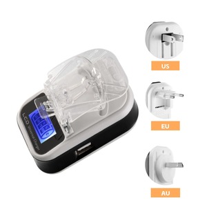 OEM-Fabrik Frosch-Design Reise-Handy-Akku-Ladegerät 4,2V LCD-Anzeige Vielseitige Steckerkompatibilität Schildkröten-Kamera - Product Image 4