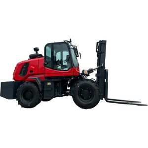 Carretilla elevadora todoterreno hidráulica todoterreno con motor diésel multifuncional licuado, carretilla elevadora de combustión interna - Product Image 1