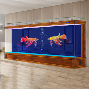 <span class=keywords><strong>2026</strong></span> Nieuwe Ultra Witte Acryl/Glas Gesloten Vloerstaande Visbak Grote Woonkamer Thuis Arowana Achterfilter Geen Water <span class=keywords><strong>Aquarium</strong></span> - Product Image 5