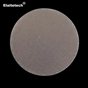 Less backpressure catalyzed smoke particulate filter for diesel engines