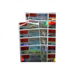 Etiquetas Holográficas Personalizadas de Bajo MOQ, Adhesivas, de Vinilo, Impermeables, para Laboratorio, para Uso en Embalaje de Botellas Pequeñas, Forma Personalizada - Product Image 6