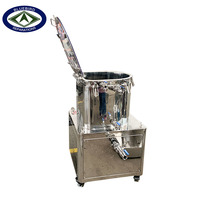 Centrifugeuse à décharge verticale VTS, centrifugeuse filtrante industrielle pour l'extraction d'eau végétale, séparation solide-liquide