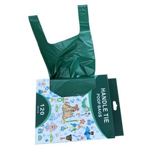 Sacs à déjections pour animaux de compagnie extra épais, 120 unités, en forme de gilet, pour chien et chat - Product Image 6