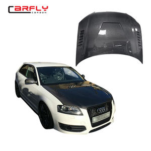 Capot en fibre de carbone style VM pour <span class=keywords><strong>Audi</strong></span> <span class=keywords><strong>A3</strong></span> S3 <span class=keywords><strong>8P</strong></span> 2009-2012, compatible avec le système de carrosserie <span class=keywords><strong>Audi</strong></span> <span class=keywords><strong>A3</strong></span> S3 - Product Image 1
