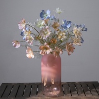 Fleur artificielle en soie Gypsophila Cosmos, branche unique, style peluche, décoration intérieure, photographie de mariage, fleur décorative
