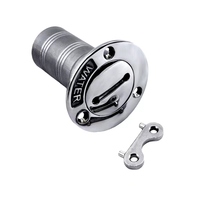 Remplisseur de pont de carburant marin en acier inoxydable Shanghang accessoires de bateau remplisseur de pont d'eau de carburant de gaz