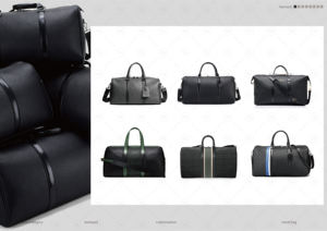 Borsone da <span class=keywords><strong>Viaggio</strong></span> Personalizzato in Vera <span class=keywords><strong>Pelle</strong></span> per il Weekend <span class=keywords><strong>Borsa</strong></span> da Palestra Sportiva da <span class=keywords><strong>Uomo</strong></span> - Product Image 5