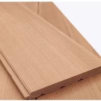 Panneaux muraux décoratifs en cèdre rouge en gros, panneaux de plafond, panneaux muraux extérieurs en bois de cèdre rouge