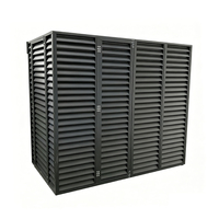 Grille de protection en alliage d'aluminium pour unité extérieure de climatiseur