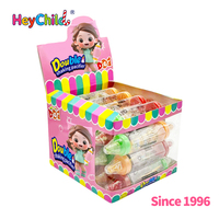 Bonbons en gros, étiquette privée personnalisée, sucettes dures aromatisées aux fruits, sucettes avec bonbons effervescents, texture moelleuse, adaptées aux enfants