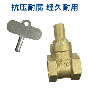 Yuhuan Gate Valve DN20 PN16 Single Gate Water Supply High Pressure Switch Type With Key - Product Image 4