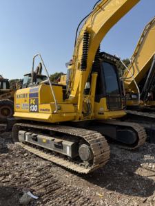 Le Japon de 12.6 tonnes a utilisé l'excavatrice Komatsu PC130 d'occasion vente chaude avec moteur - Product Image 5