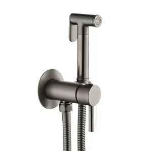 Grifo de bidé de latón de alto rendimiento, rociador de mano, manguera de acero inoxidable, diseño moderno para juegos de bidé de baño de Hotel y <span class=keywords><strong>apartamento</strong></span> - Product Image 2