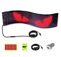 Panneau d'affichage LED flexible programmable avec contrôle d'application personnalisable Panneau d'affichage LED personnalisé Écran LED intelligent Panneau de voiture Panneau matriciel LED pour voiture