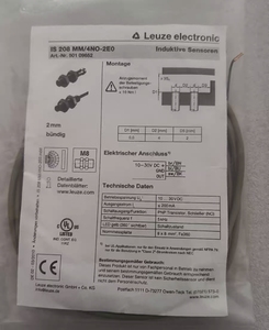 Sensor de Proximidad LEUZE Original, Nuevo, IS208MM/4NO-2EO, Estable y Apto para Uso Industrial, en Stock - Product Image 2