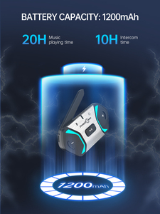 FreedConn Original Factory Moto Bluetooth Mesh 2.0 Système <span class=keywords><strong>Casque</strong></span> 2000 Mètres 256 Cavaliers IP67 <span class=keywords><strong>Sony</strong></span> Hi-Res Smart Headset - Product Image 5