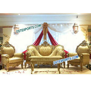 Mobiliario de escenario de boda paquistaní, muebles de escenario musulmán, Nikah, diseño de Mandap de último diseño - Product Image 1